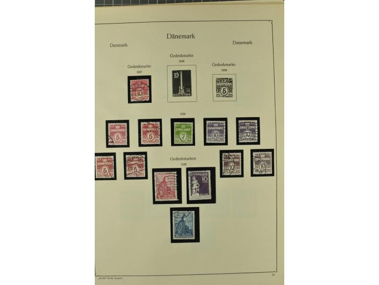 1851/1970, hochinteressante Partie mit vielen besseren Werten dabei u.a. Dänemark Mi.-Nr. 1(25) in verschiedene Farben, Finnl