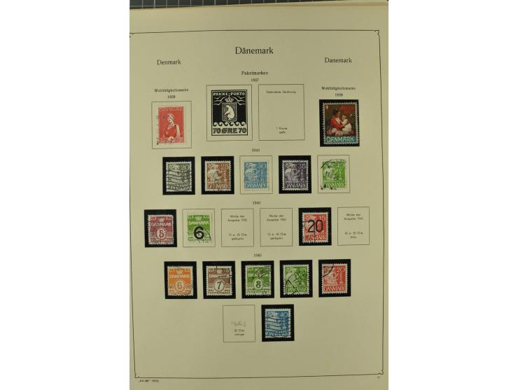 1851/1970, hochinteressante Partie mit vielen besseren Werten dabei u.a. Dänemark Mi.-Nr. 1(25) in verschiedene Farben, Finnl