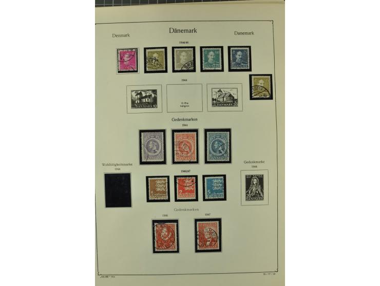 1851/1970, hochinteressante Partie mit vielen besseren Werten dabei u.a. Dänemark Mi.-Nr. 1(25) in verschiedene Farben, Finnl
