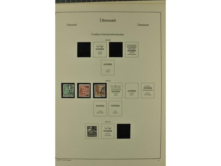 1851/1970, hochinteressante Partie mit vielen besseren Werten dabei u.a. Dänemark Mi.-Nr. 1(25) in verschiedene Farben, Finnl