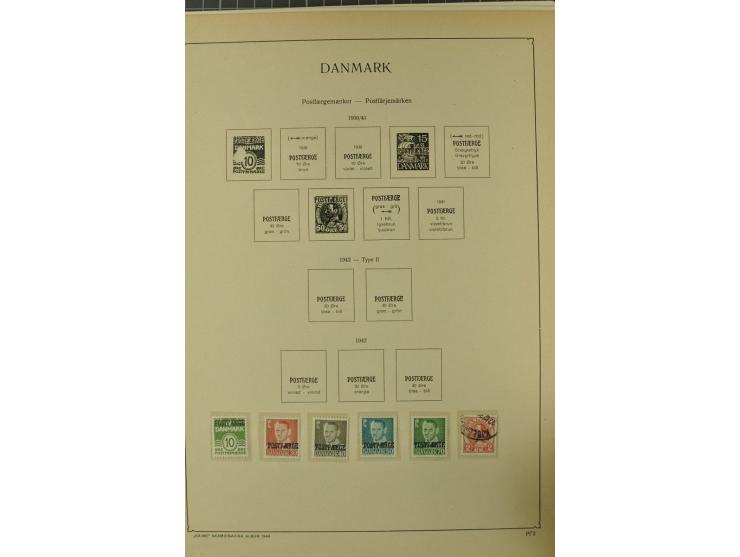 1851/1970, hochinteressante Partie mit vielen besseren Werten dabei u.a. Dänemark Mi.-Nr. 1(25) in verschiedene Farben, Finnl