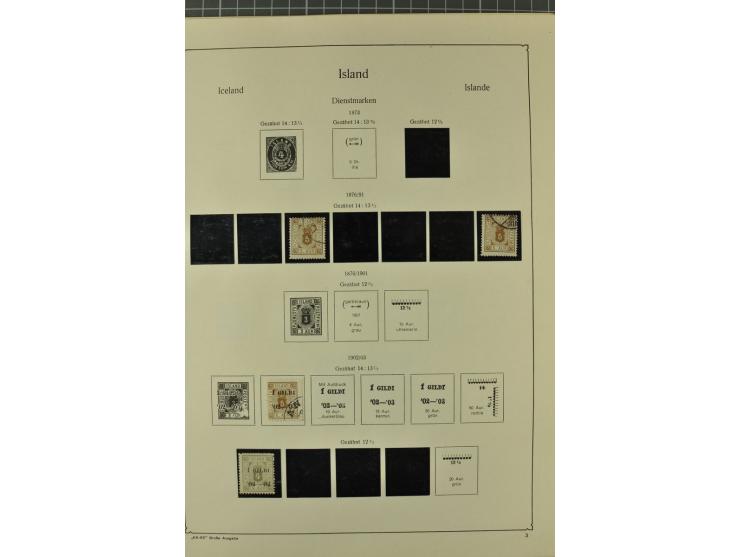 1851/1970, hochinteressante Partie mit vielen besseren Werten dabei u.a. Dänemark Mi.-Nr. 1(25) in verschiedene Farben, Finnl