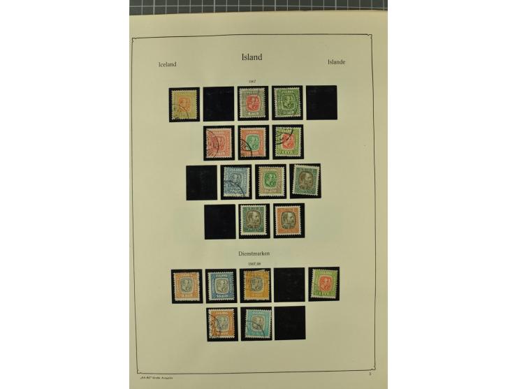 1851/1970, hochinteressante Partie mit vielen besseren Werten dabei u.a. Dänemark Mi.-Nr. 1(25) in verschiedene Farben, Finnl