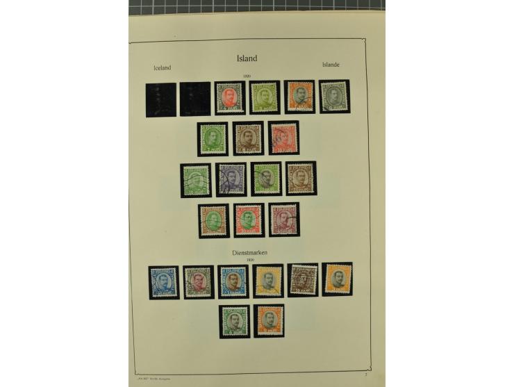 1851/1970, hochinteressante Partie mit vielen besseren Werten dabei u.a. Dänemark Mi.-Nr. 1(25) in verschiedene Farben, Finnl