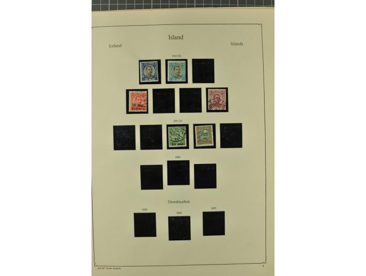 1851/1970, hochinteressante Partie mit vielen besseren Werten dabei u.a. Dänemark Mi.-Nr. 1(25) in verschiedene Farben, Finnl