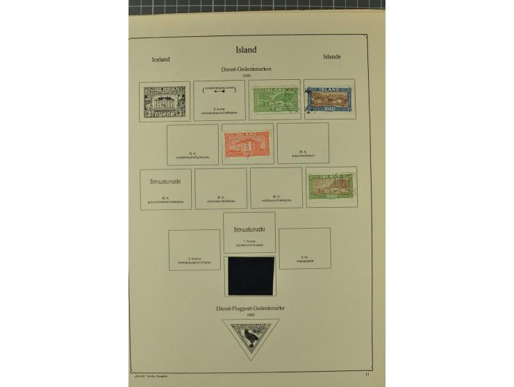 1851/1970, hochinteressante Partie mit vielen besseren Werten dabei u.a. Dänemark Mi.-Nr. 1(25) in verschiedene Farben, Finnl