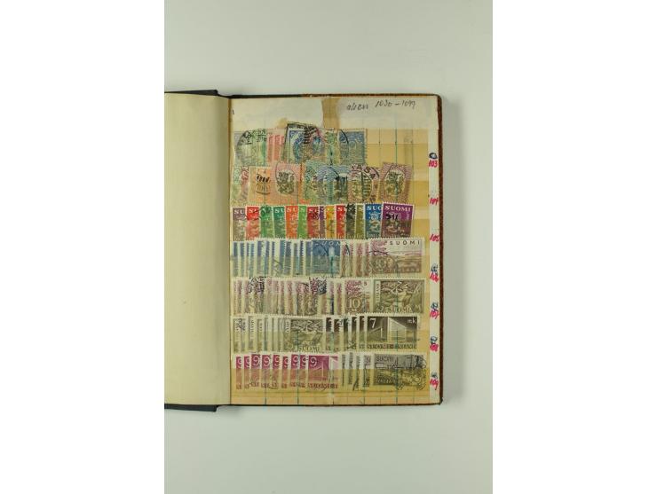 1851/1970, hochinteressante Partie mit vielen besseren Werten dabei u.a. Dänemark Mi.-Nr. 1(25) in verschiedene Farben, Finnl