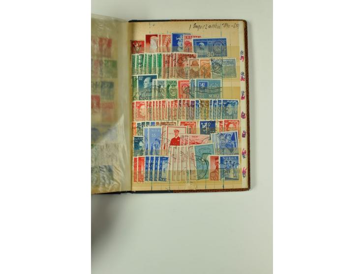1851/1970, hochinteressante Partie mit vielen besseren Werten dabei u.a. Dänemark Mi.-Nr. 1(25) in verschiedene Farben, Finnl