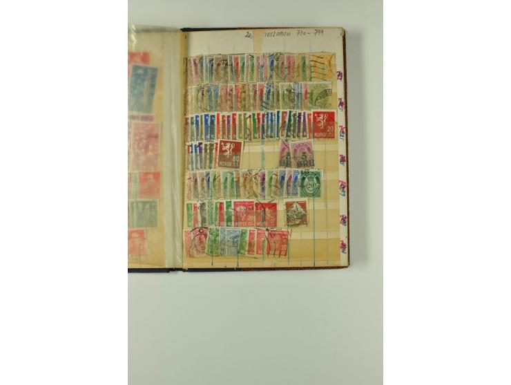 1851/1970, hochinteressante Partie mit vielen besseren Werten dabei u.a. Dänemark Mi.-Nr. 1(25) in verschiedene Farben, Finnl