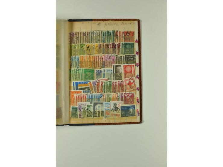 1851/1970, hochinteressante Partie mit vielen besseren Werten dabei u.a. Dänemark Mi.-Nr. 1(25) in verschiedene Farben, Finnl