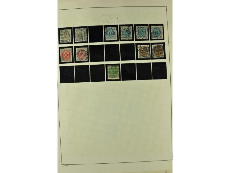 1851/1970, hochinteressante Partie mit vielen besseren Werten dabei u.a. Dänemark Mi.-Nr. 1(25) in verschiedene Farben, Finnl