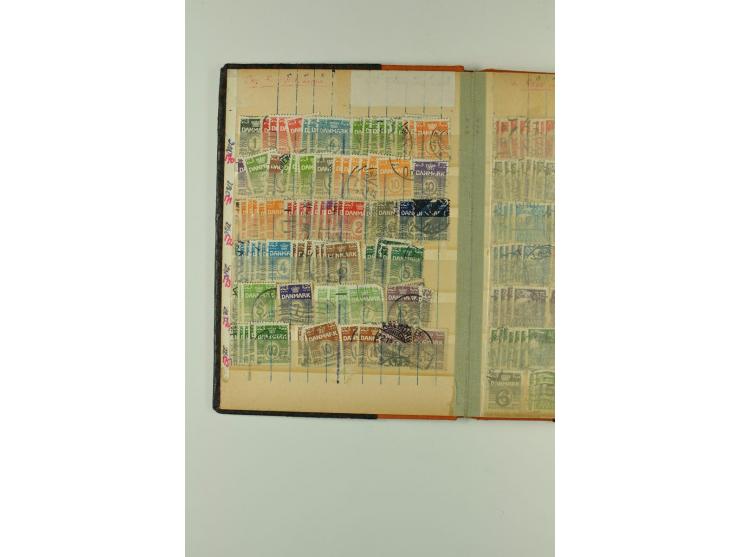 1851/1970, hochinteressante Partie mit vielen besseren Werten dabei u.a. Dänemark Mi.-Nr. 1(25) in verschiedene Farben, Finnl