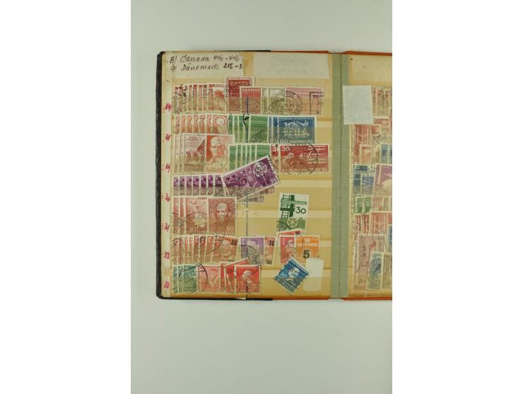 1851/1970, hochinteressante Partie mit vielen besseren Werten dabei u.a. Dänemark Mi.-Nr. 1(25) in verschiedene Farben, Finnl