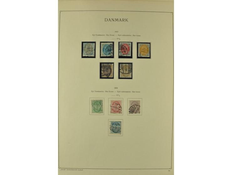 1851/1970, hochinteressante Partie mit vielen besseren Werten dabei u.a. Dänemark Mi.-Nr. 1(25) in verschiedene Farben, Finnl