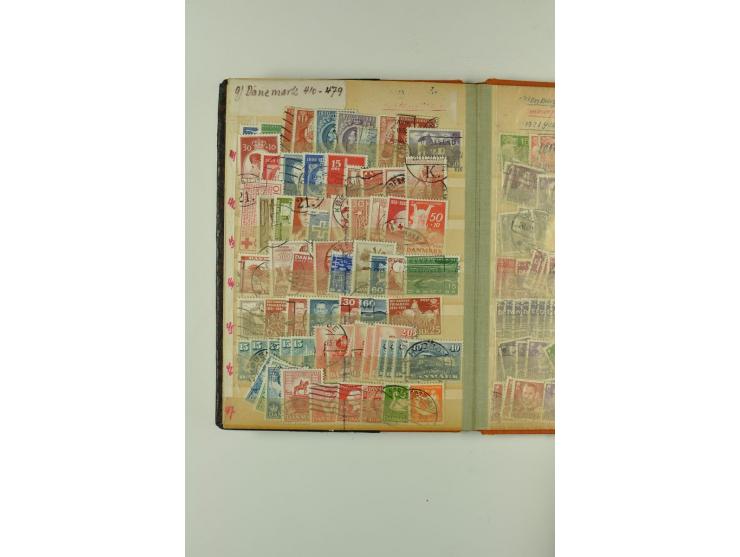 1851/1970, hochinteressante Partie mit vielen besseren Werten dabei u.a. Dänemark Mi.-Nr. 1(25) in verschiedene Farben, Finnl