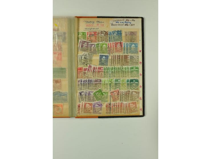 1851/1970, hochinteressante Partie mit vielen besseren Werten dabei u.a. Dänemark Mi.-Nr. 1(25) in verschiedene Farben, Finnl