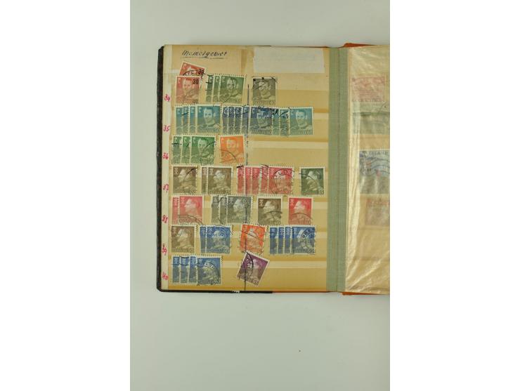 1851/1970, hochinteressante Partie mit vielen besseren Werten dabei u.a. Dänemark Mi.-Nr. 1(25) in verschiedene Farben, Finnl