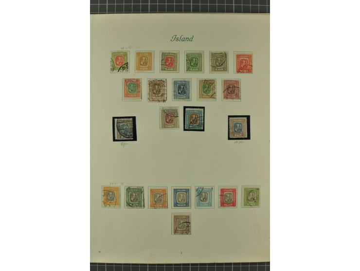 1851/1970, hochinteressante Partie mit vielen besseren Werten dabei u.a. Dänemark Mi.-Nr. 1(25) in verschiedene Farben, Finnl