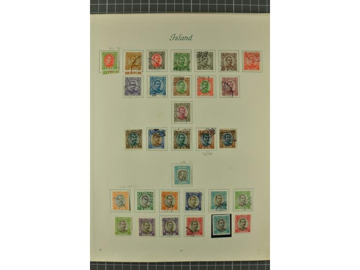 1851/1970, hochinteressante Partie mit vielen besseren Werten dabei u.a. Dänemark Mi.-Nr. 1(25) in verschiedene Farben, Finnl