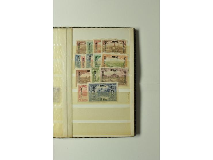 1860/1940 (ca.), kleine Partie im Steckbuch, meist Kolonialausgaben, aber auch USA 2,60$ Zeppelin