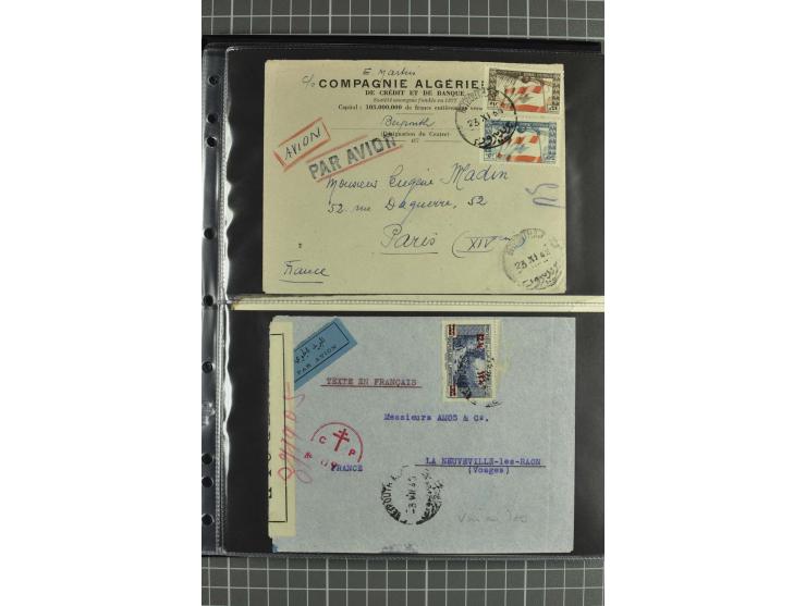 NAHER OSTEN: 1871/1952 (ca.), interessante Partie Briefe und Karten von Irak, Jordanien, Libanon, Palästina, Syrien und Ägypt