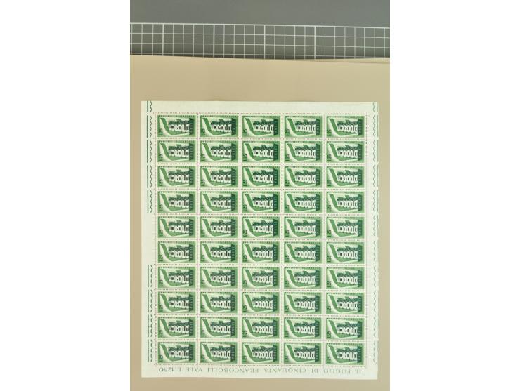 1950/2000, Großartige Spezialsammlung - Siehe beiligenden 8-seitigen Flyer
Für Abbildungen der kompletten Sammlung siehe www
