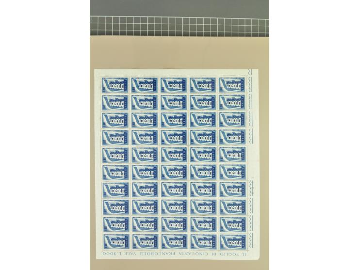 1950/2000, Großartige Spezialsammlung - Siehe beiligenden 8-seitigen Flyer
Für Abbildungen der kompletten Sammlung siehe www