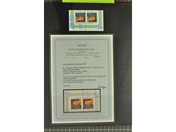 1950/2000, Großartige Spezialsammlung - Siehe beiligenden 8-seitigen Flyer
Für Abbildungen der kompletten Sammlung siehe www