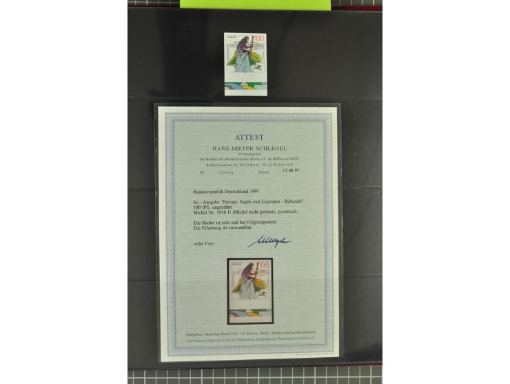 1950/2000, Großartige Spezialsammlung - Siehe beiligenden 8-seitigen Flyer
Für Abbildungen der kompletten Sammlung siehe www