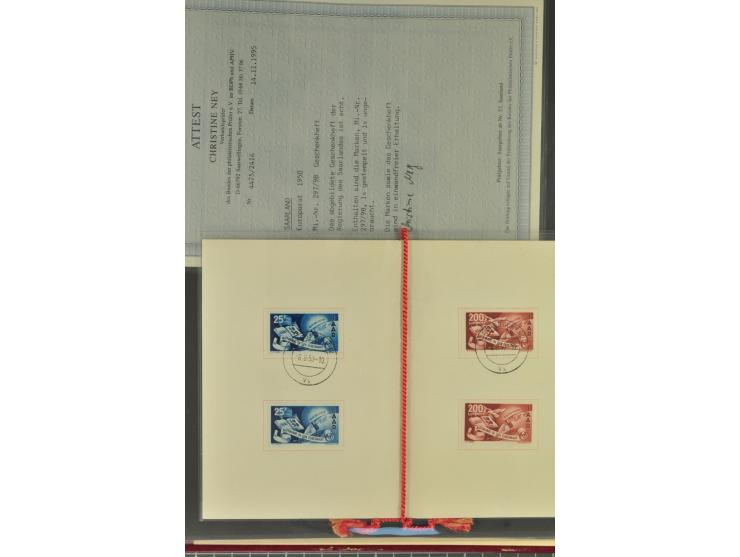 1950/2000, Großartige Spezialsammlung - Siehe beiligenden 8-seitigen Flyer
Für Abbildungen der kompletten Sammlung siehe www