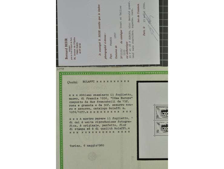 1950/2000, Großartige Spezialsammlung - Siehe beiligenden 8-seitigen Flyer
Für Abbildungen der kompletten Sammlung siehe www