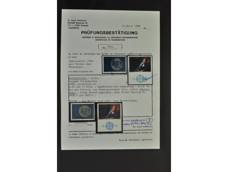 1950/2000, Großartige Spezialsammlung - Siehe beiligenden 8-seitigen Flyer
Für Abbildungen der kompletten Sammlung siehe www