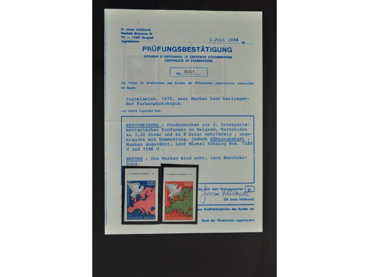 1950/2000, Großartige Spezialsammlung - Siehe beiligenden 8-seitigen Flyer
Für Abbildungen der kompletten Sammlung siehe www