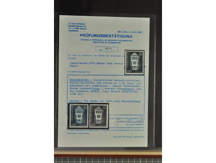 1950/2000, Großartige Spezialsammlung - Siehe beiligenden 8-seitigen Flyer
Für Abbildungen der kompletten Sammlung siehe www