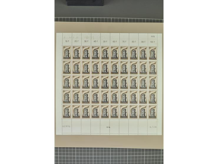 1950/2000, Großartige Spezialsammlung - Siehe beiligenden 8-seitigen Flyer
Für Abbildungen der kompletten Sammlung siehe www