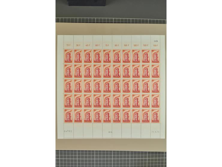 1950/2000, Großartige Spezialsammlung - Siehe beiligenden 8-seitigen Flyer
Für Abbildungen der kompletten Sammlung siehe www