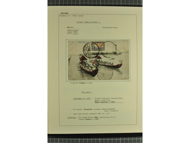ASIEN: 1919/33, 18 Briefe/Karten von meist Erst- und Sonderflügen von Japan, Thailand, Iran und Irak, dabei einige seltene; a
