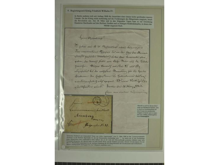 FELDPOST: 1656/1866 (ca.), Sammlung von  über 100 Briefen und Dokumenten aus verschiedenen Kriegen bzw. Militäreinsätzen, dav
