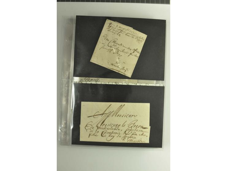 FELDPOST: 1656/1866 (ca.), Sammlung von  über 100 Briefen und Dokumenten aus verschiedenen Kriegen bzw. Militäreinsätzen, dav