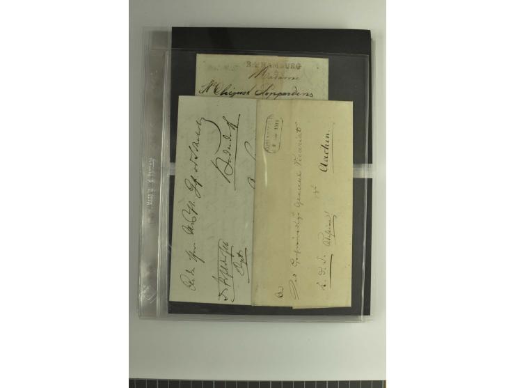 FELDPOST: 1656/1866 (ca.), Sammlung von  über 100 Briefen und Dokumenten aus verschiedenen Kriegen bzw. Militäreinsätzen, dav