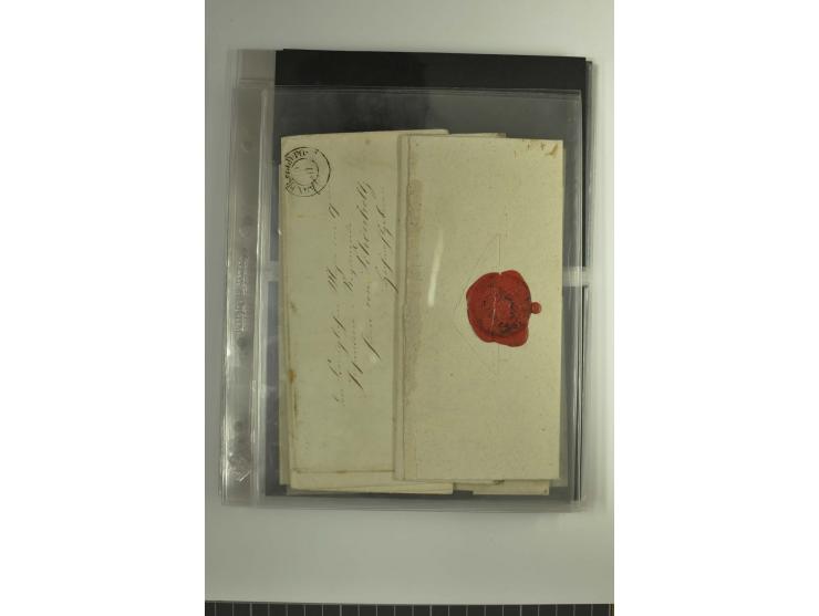 FELDPOST: 1656/1866 (ca.), Sammlung von  über 100 Briefen und Dokumenten aus verschiedenen Kriegen bzw. Militäreinsätzen, dav