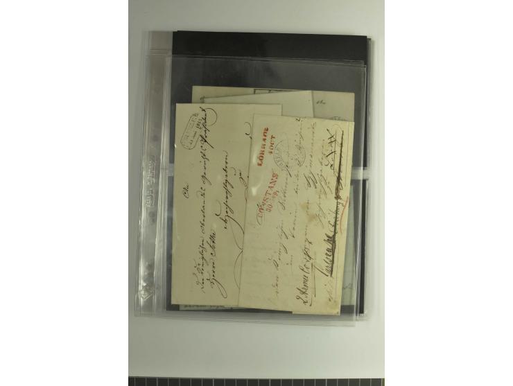 FELDPOST: 1656/1866 (ca.), Sammlung von  über 100 Briefen und Dokumenten aus verschiedenen Kriegen bzw. Militäreinsätzen, dav