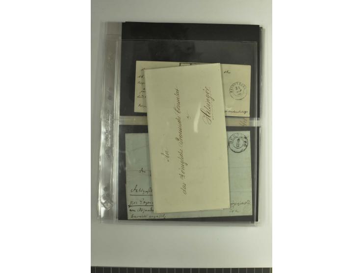 FELDPOST: 1656/1866 (ca.), Sammlung von  über 100 Briefen und Dokumenten aus verschiedenen Kriegen bzw. Militäreinsätzen, dav