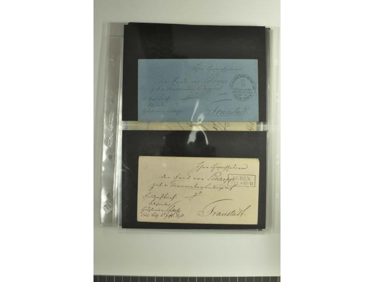 FELDPOST: 1656/1866 (ca.), Sammlung von  über 100 Briefen und Dokumenten aus verschiedenen Kriegen bzw. Militäreinsätzen, dav