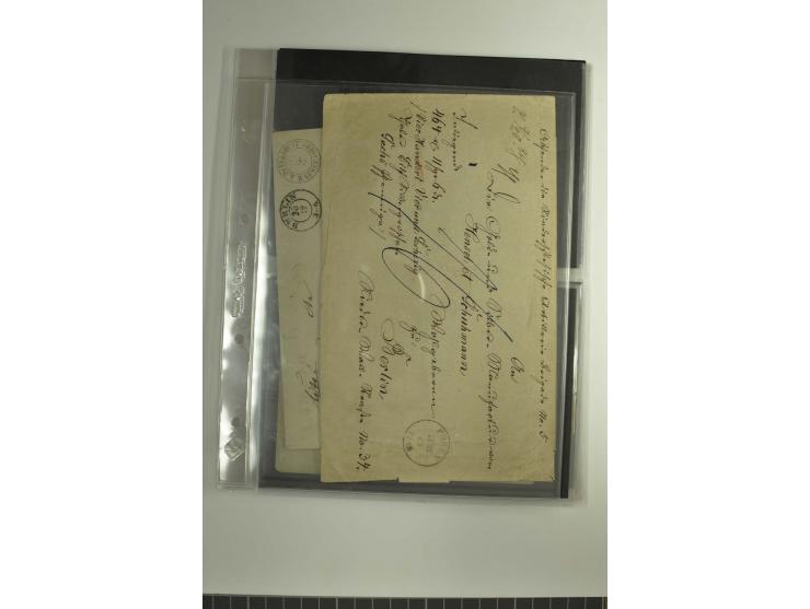 FELDPOST: 1656/1866 (ca.), Sammlung von  über 100 Briefen und Dokumenten aus verschiedenen Kriegen bzw. Militäreinsätzen, dav