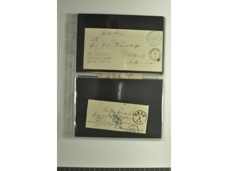 FELDPOST: 1656/1866 (ca.), Sammlung von  über 100 Briefen und Dokumenten aus verschiedenen Kriegen bzw. Militäreinsätzen, dav