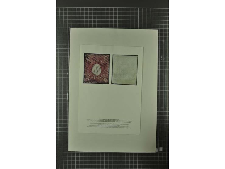 1850/67, umfangreiche Ausstellungs-Sammlung ab Mi.-Nr. 1 auf  96 Blättern mit vielen besseren Marken und Frankaturen, dabei u