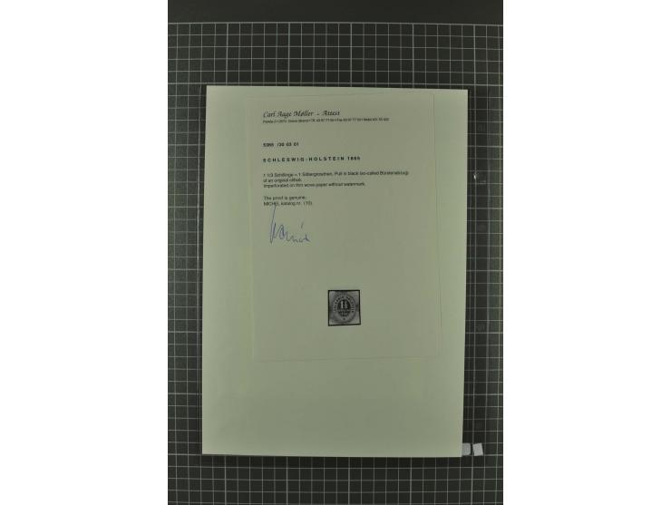 1850/67, umfangreiche Ausstellungs-Sammlung ab Mi.-Nr. 1 auf  96 Blättern mit vielen besseren Marken und Frankaturen, dabei u