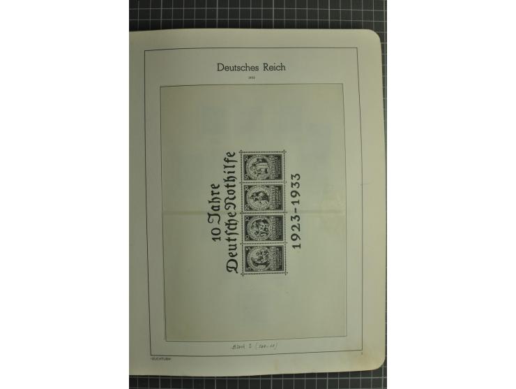 1872/1945, ungebrauchte und gestempelte Sammlung, beginnend mit gutem Brustschildteil mit u.a. Mi.-Nr. 11, 27(2) und 30, des 