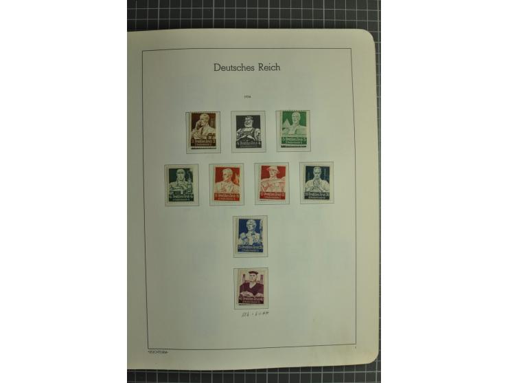 1872/1945, ungebrauchte und gestempelte Sammlung, beginnend mit gutem Brustschildteil mit u.a. Mi.-Nr. 11, 27(2) und 30, des 